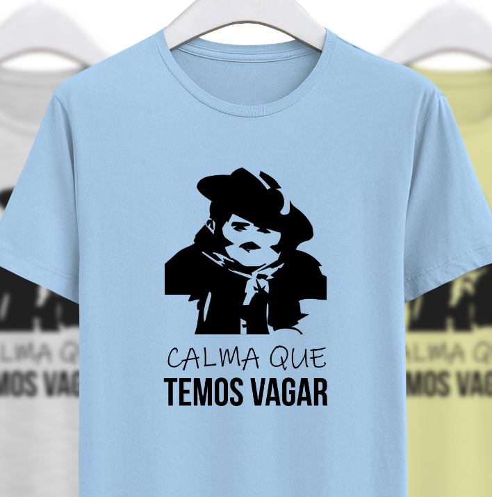 T-shirt “Temos vagar”